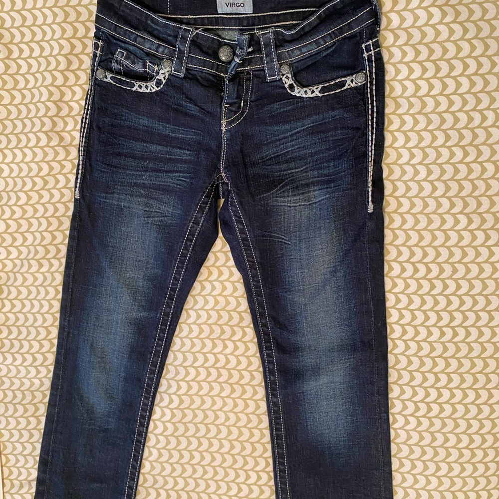 Daytrip Virgo straight leg dark wash jeans size 24